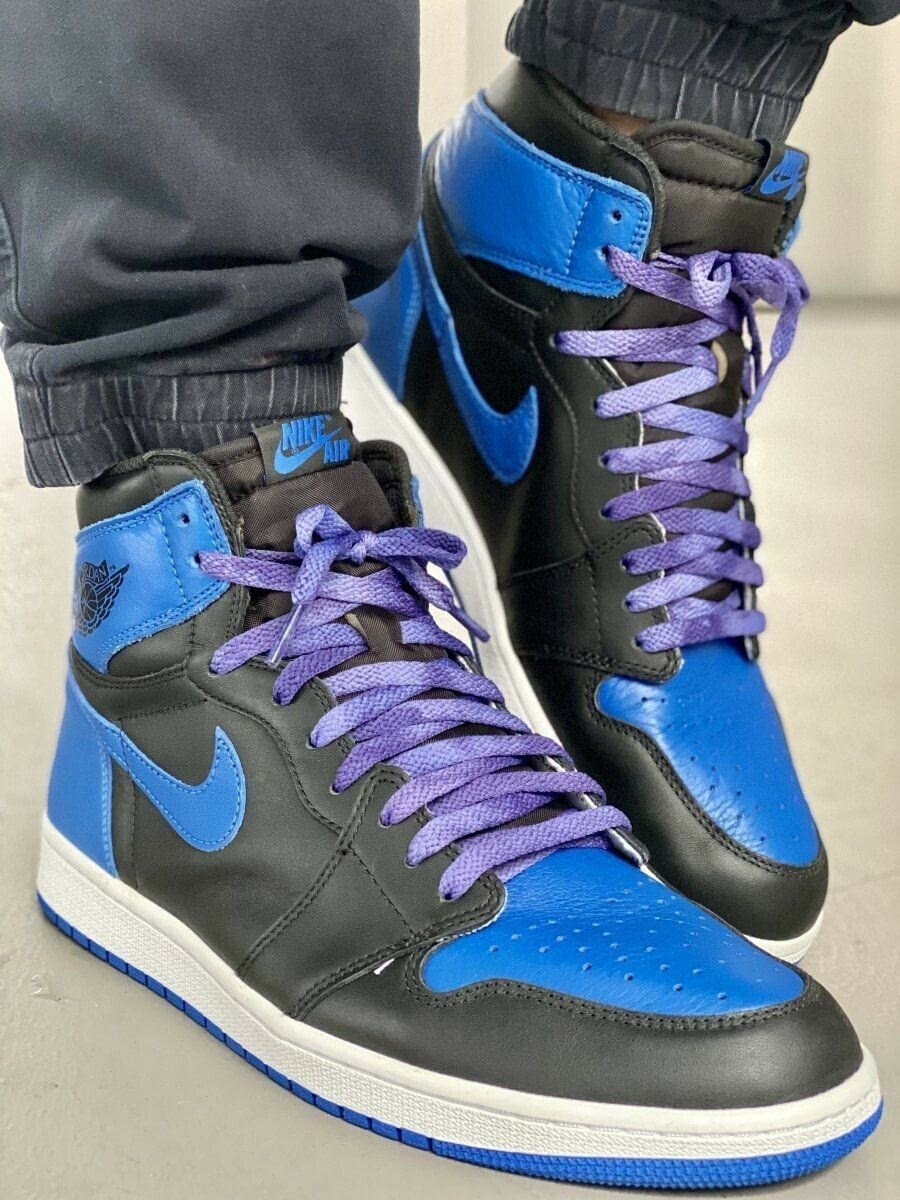 Air Jordan 1 Laces Blue Aged Various Sizing Available