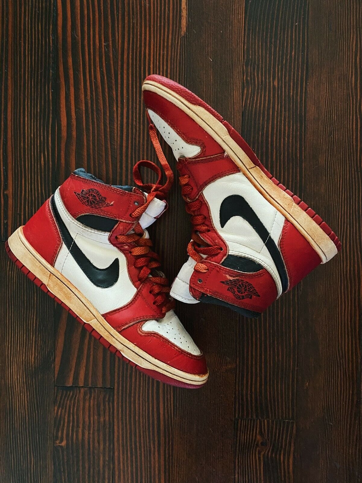 Air Jordan 1 Laces Red Aged 160cm iggyskicks