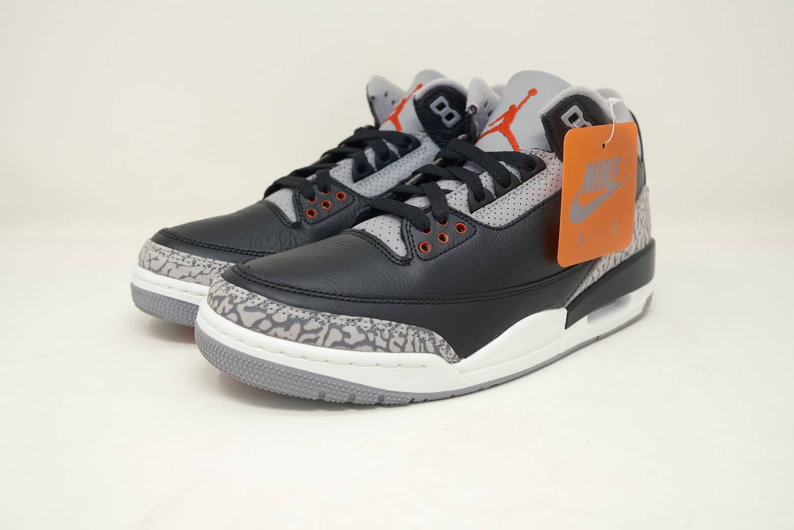 Nike Air Jordan 3 Retro OG Black Cement DN3707-010 Men's Sizes 8.5