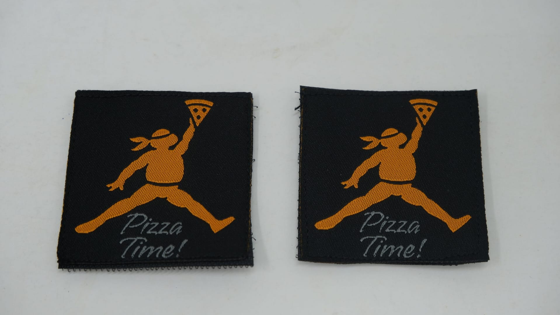 AJ4 Black Orange “Pizza Time" Undftd Tags