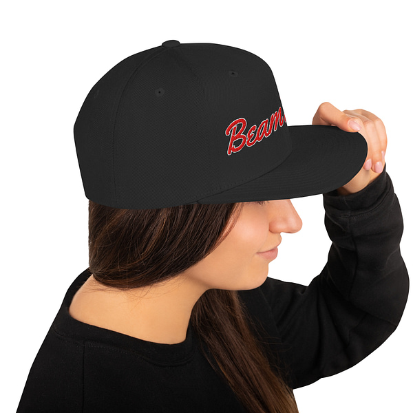 Black Red White Green UV Sacramento Beam Team Snapback Hat Cap - Image 4