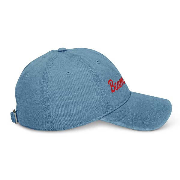 Red Sacramento Kings Denim Strapback Hat Cap (Blue, Light Blue or Black) - Image 11