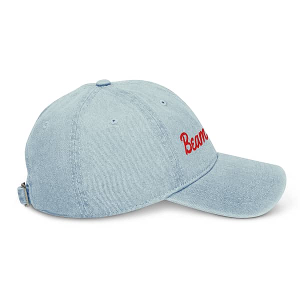 Red Sacramento Kings Denim Strapback Hat Cap (Blue, Light Blue or Black) - Image 17