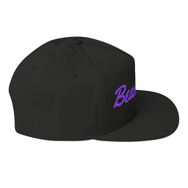 Sacramento Beam Team Snapback Flat Bill Hat Cap Green UV - Image 3